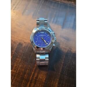 INVICTA WATCH 9329 SPEEDWAY CHRONOGRAPH BLUE DIAL STEEL BRACELET